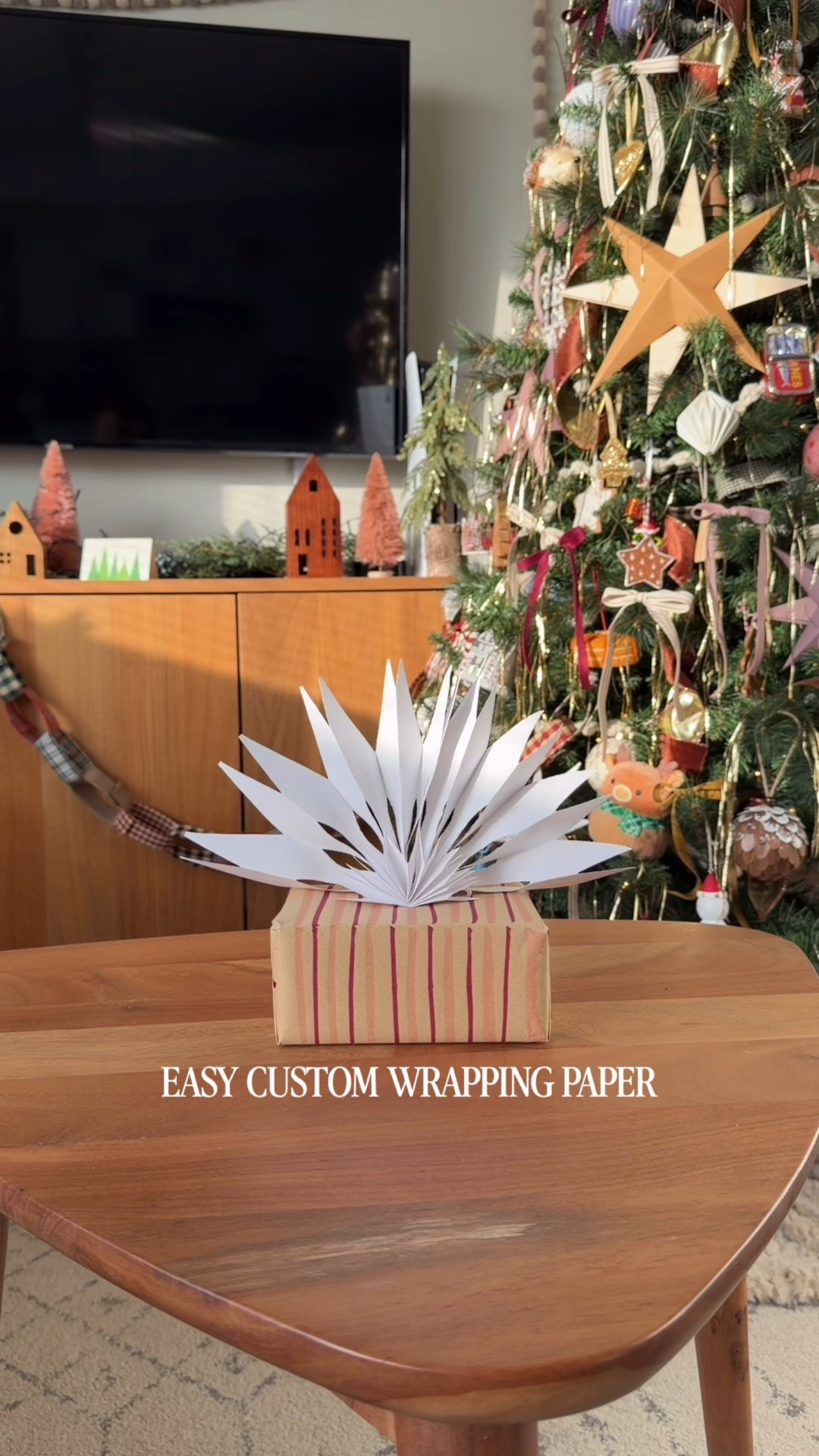 Easy custom wrapping paper design! 

#LTKFindsUnder50 #LTKHoliday #LTKGiftGuide