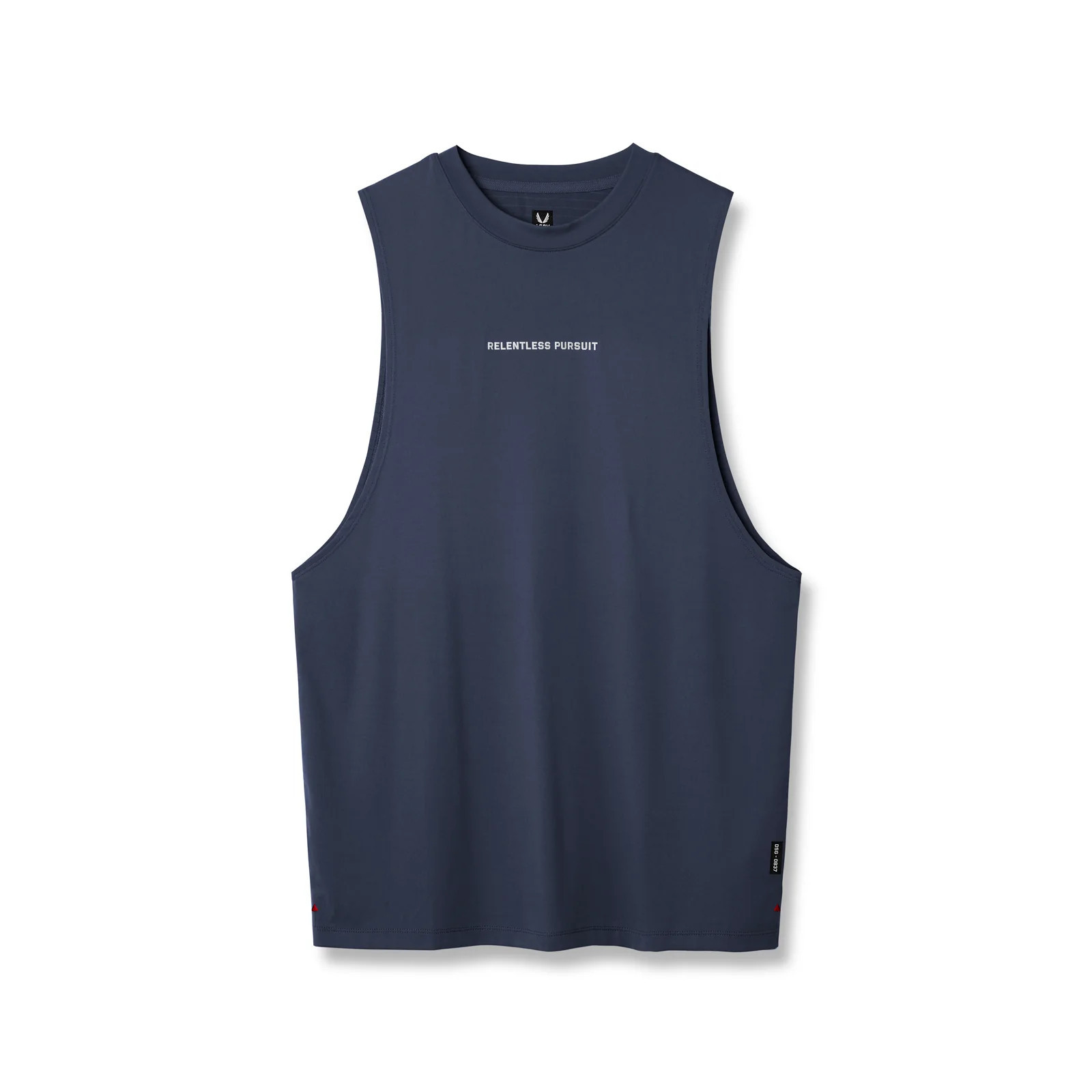 0837. 3D-Lite(R) 2.0 Lycra(R) Muscle Tank - Navy "RP | ASRV