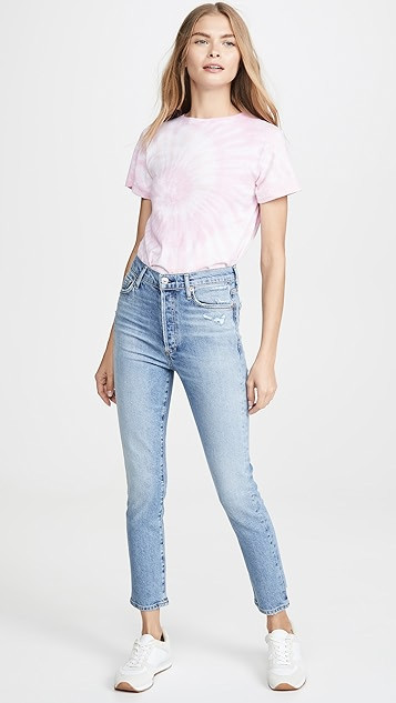 Olivia High Rise Slim Ankle Jeans | Shopbop