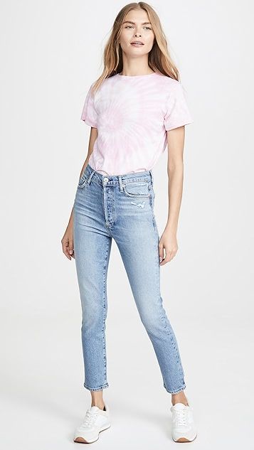 Olivia High Rise Slim Ankle Jeans | Shopbop