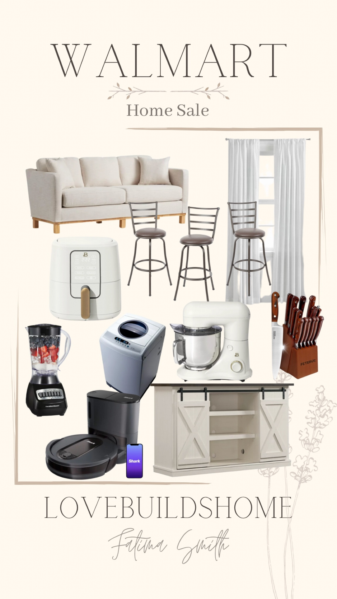 @Walmart has 20% off select home items! Here are just a few of their best selling sale items, but go check it out!

|Walmart|Walmart sale|Walmart home|home decor|home goods|appliances|kitchen appliances|furniture|sale alert|sale|

#LTKhome #LTKSale #LTKsalealert