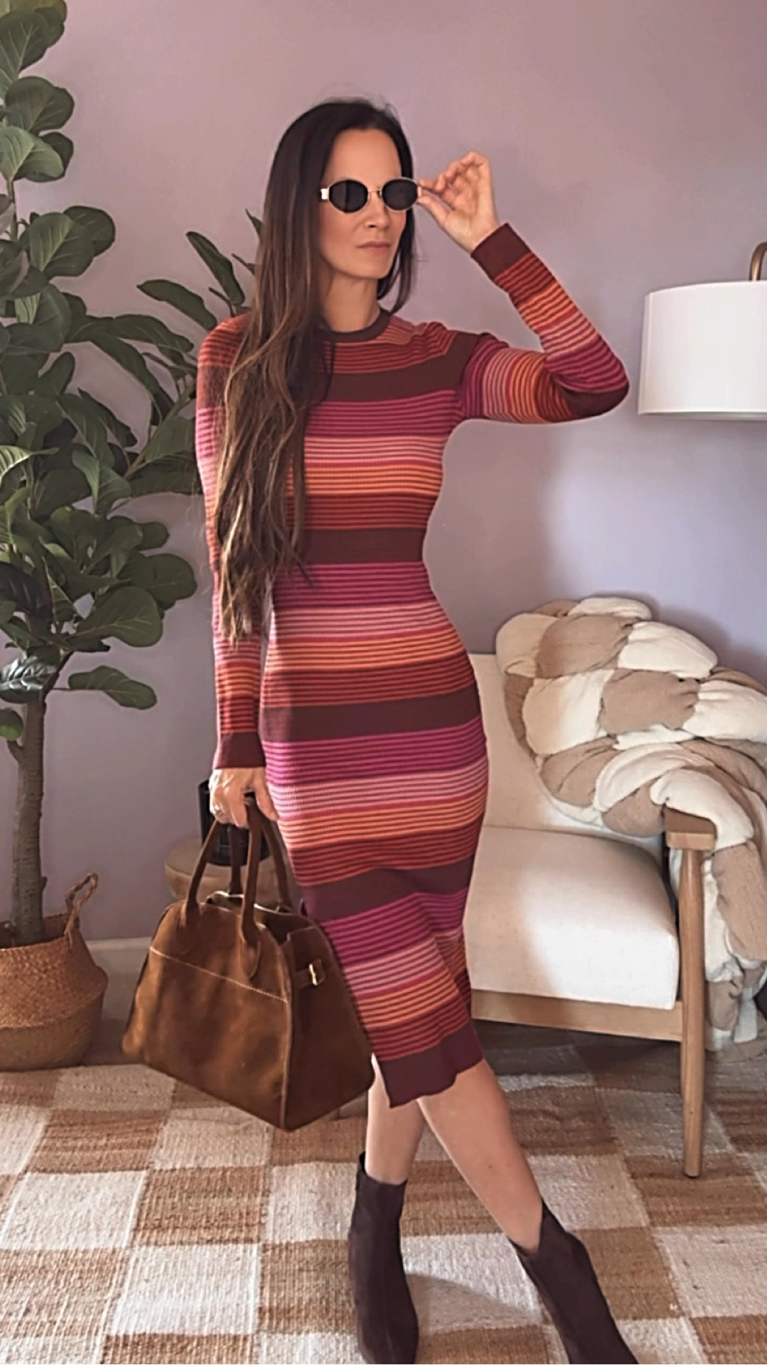 Nothing a gorgeous striped dress can’t fix 🤎🩷 @vicidolls Fall Collection is 🤌🏼🤌🏼🤌🏼 Ship now and use code NICOLECOLEE25 for a sweet discount 🫶🏼

Wearing a size XS

Nicole Colee, fall fashion, false style, fall, wedding guest dress, green dress, sweater dress, vici dolls, NC styles 

#LTKShoeCrush #LTKStyleTip #LTKSeasonal