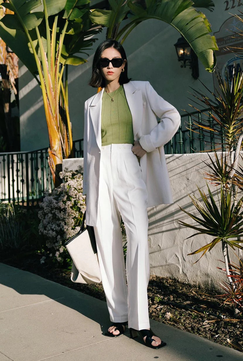 Lucia Pants - Ivory | Petite Studio NYC