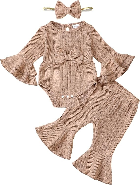 SUNNY PIGGY Baby Girl Clothes Infant Newborn Outfits Romper 0-18 Month Toddler Girls’ Clothing ... | Amazon (US)