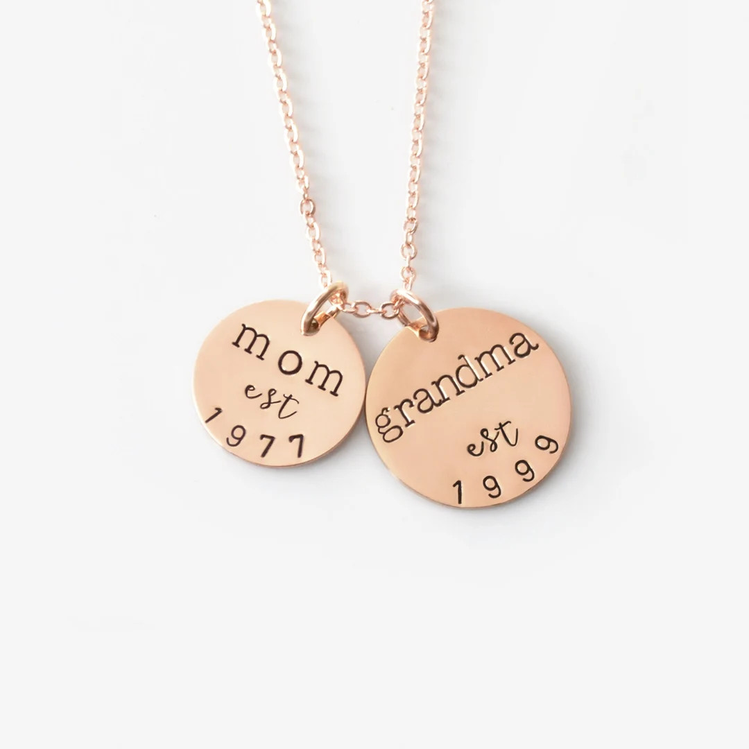 Grandmother Gift  Grandma Necklace  Baby Shower Gift for New - Etsy | Etsy (US)