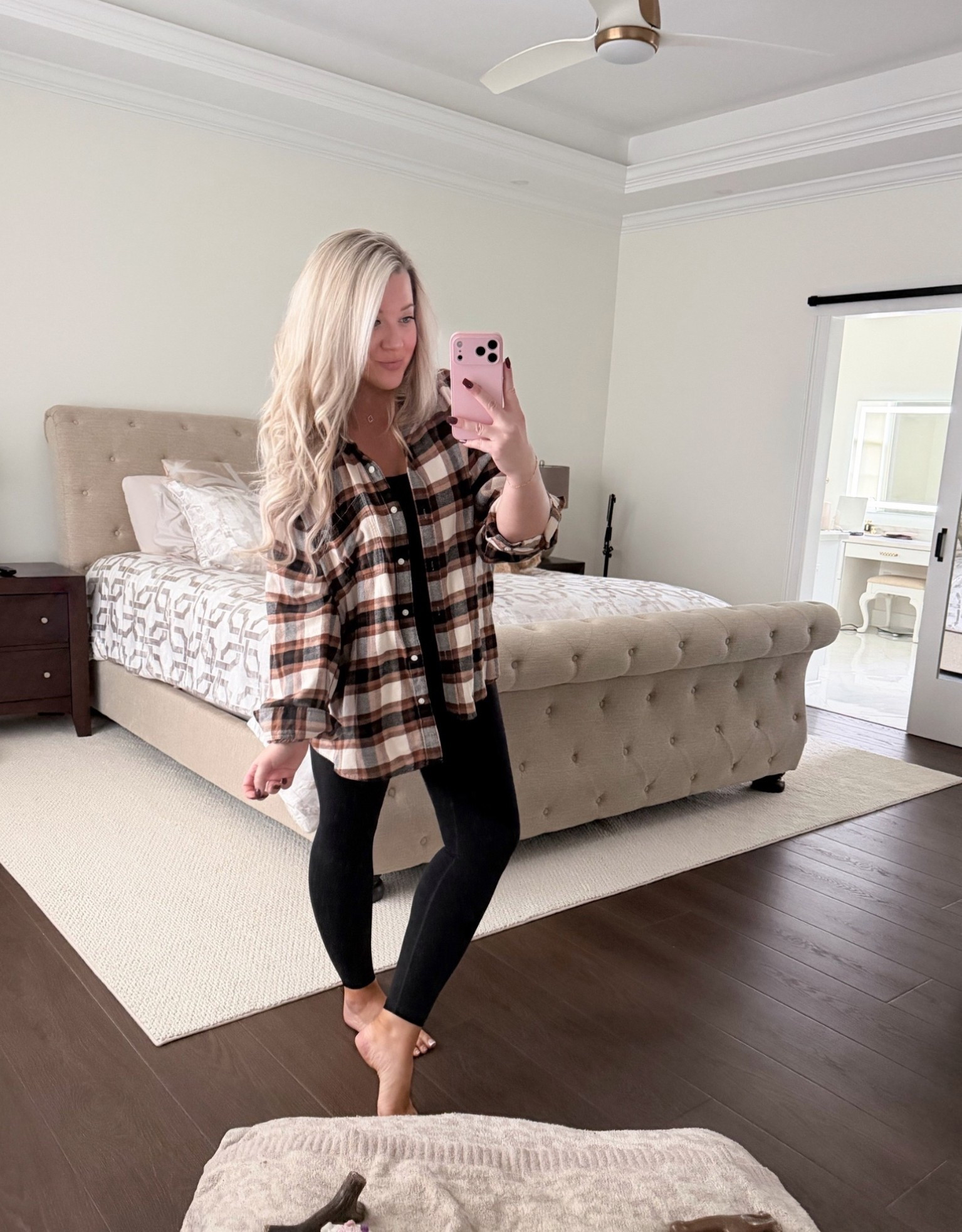 These @aerie flannels are the kind of soft + oversized that make getting dressed feel like wrapping up in your favorite blanket. There’s nothing better than waking up, grabbing coffee, and putting something cozy right back on.🫶🏼🤎 Soft and oversized! I recommend sizing down.

#LTKSaleAlert #LTKootd #LTKSeasonal