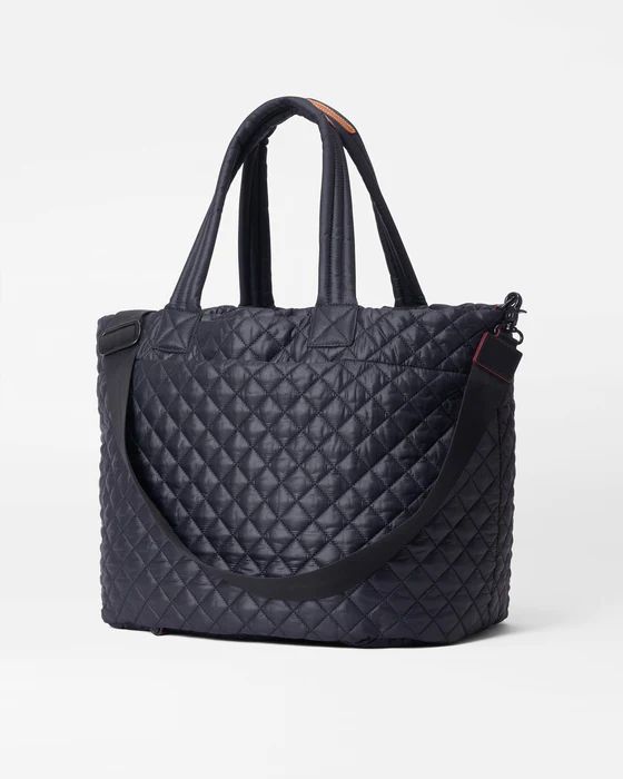 Black Large Metro Tote Deluxe | MZ Wallace