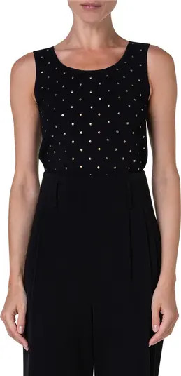 Stud Dot Sleeveless Tank | Nordstrom