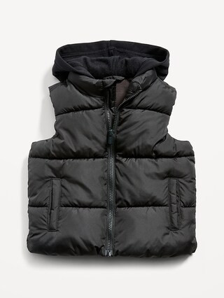 Water-Resistant Hooded Puffer Vest for Toddler Boys | Old Navy (US)