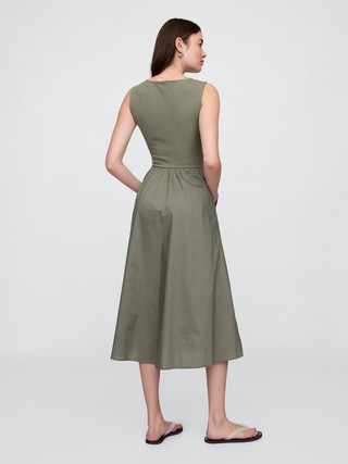 Boatneck Midi Dress | Gap Factory