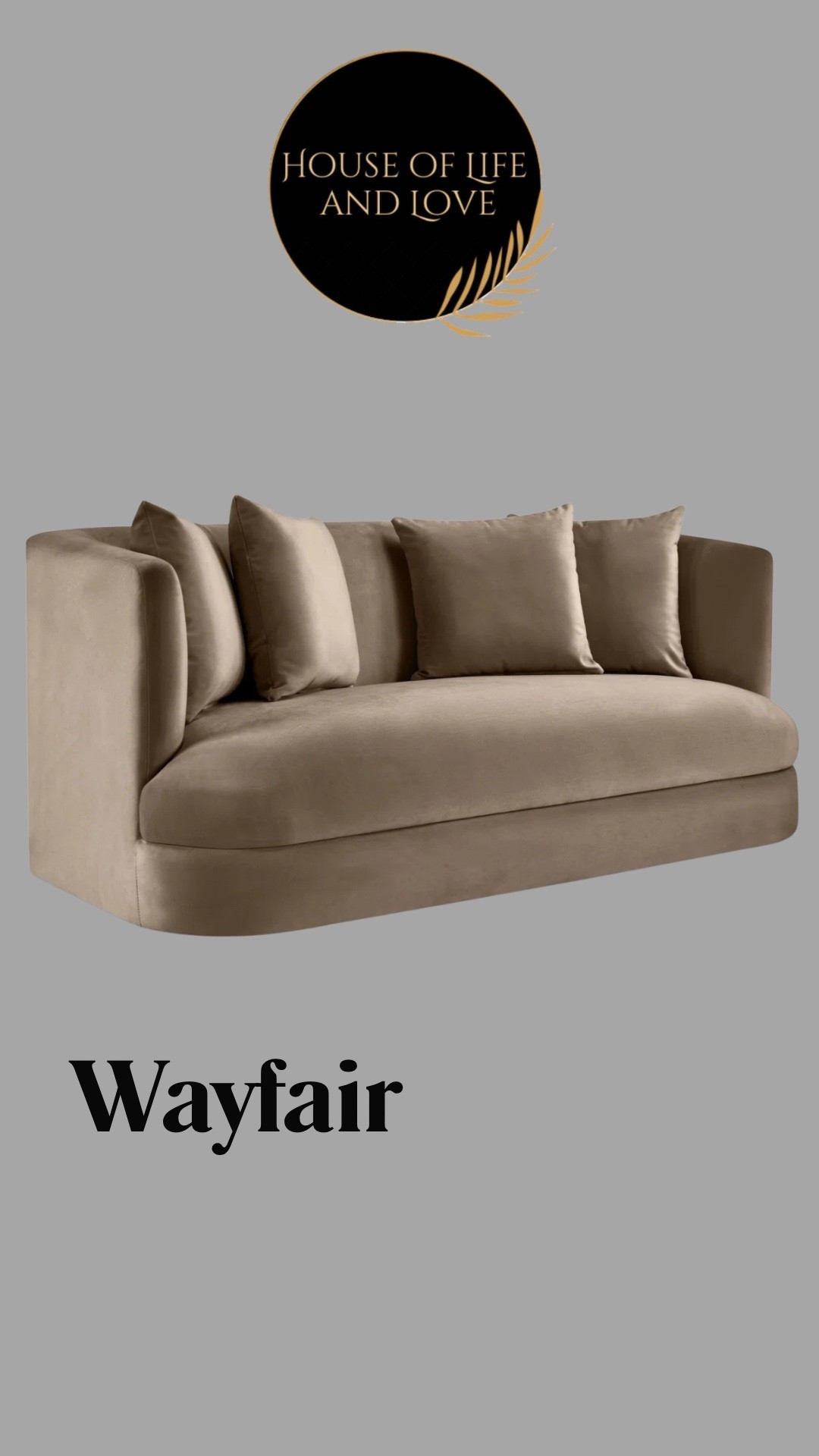 Velvet loveseat 

#LTKStyleTip #LTKBeauty #LTKHome