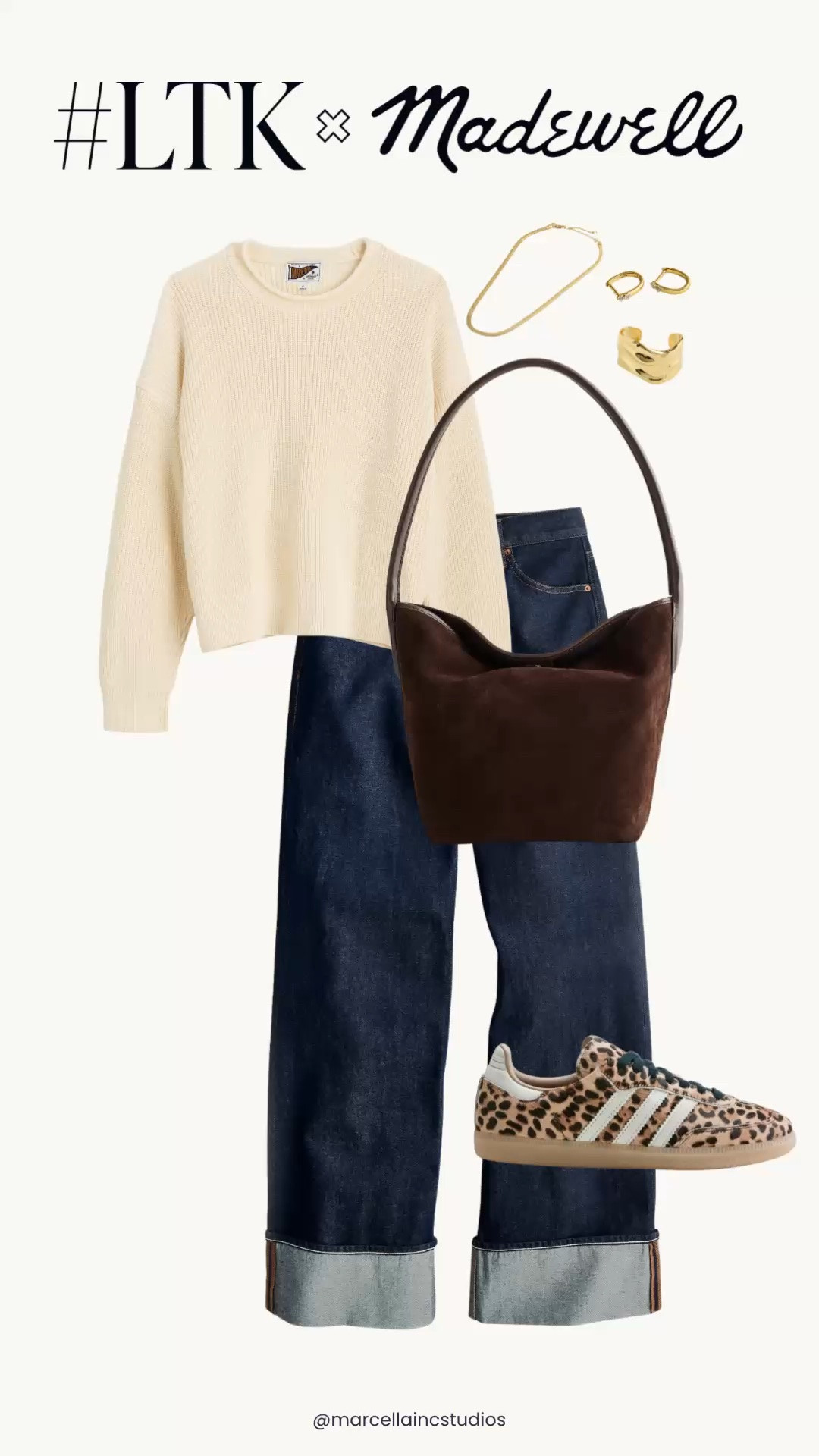 Madewell x LTK sale! Love these dark denim paired with chocolate brown bag and adidas leopard sneaks for casual Friday or Happy Hour! #madewellsale #falloutfit #samba #sambaoutfit

#LTKxMadewell #LTKSaleAlert #LTKWorkwear