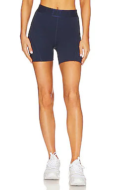 P.E Nation Backcheck Bike Short in Black Iris from Revolve.com | Revolve Clothing (Global)