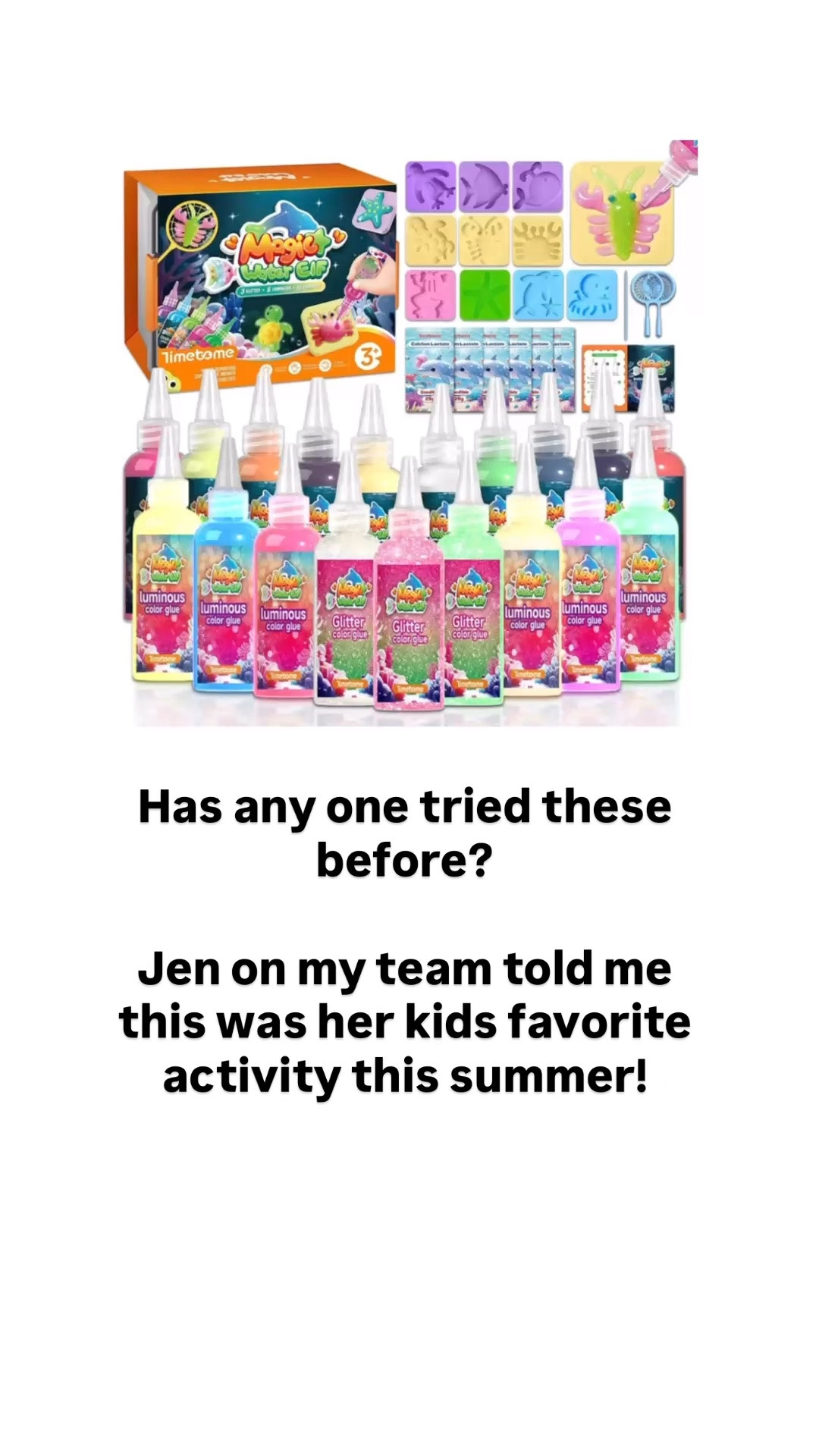 Jen on my team told me this was her kids favorite activity this summer! Had any one tried these DIY squishy making kits before?

#LTKKids