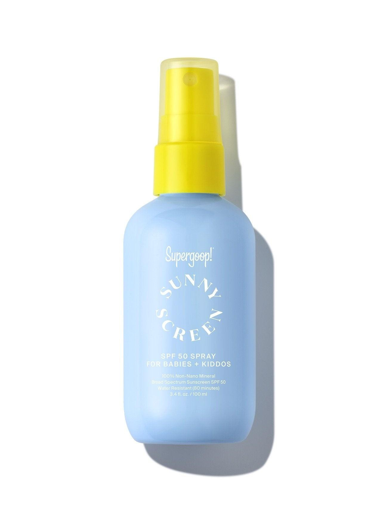 Sunnyscreen 100% Mineral Spray - SPF for Babies and Toddlers | Supergoop