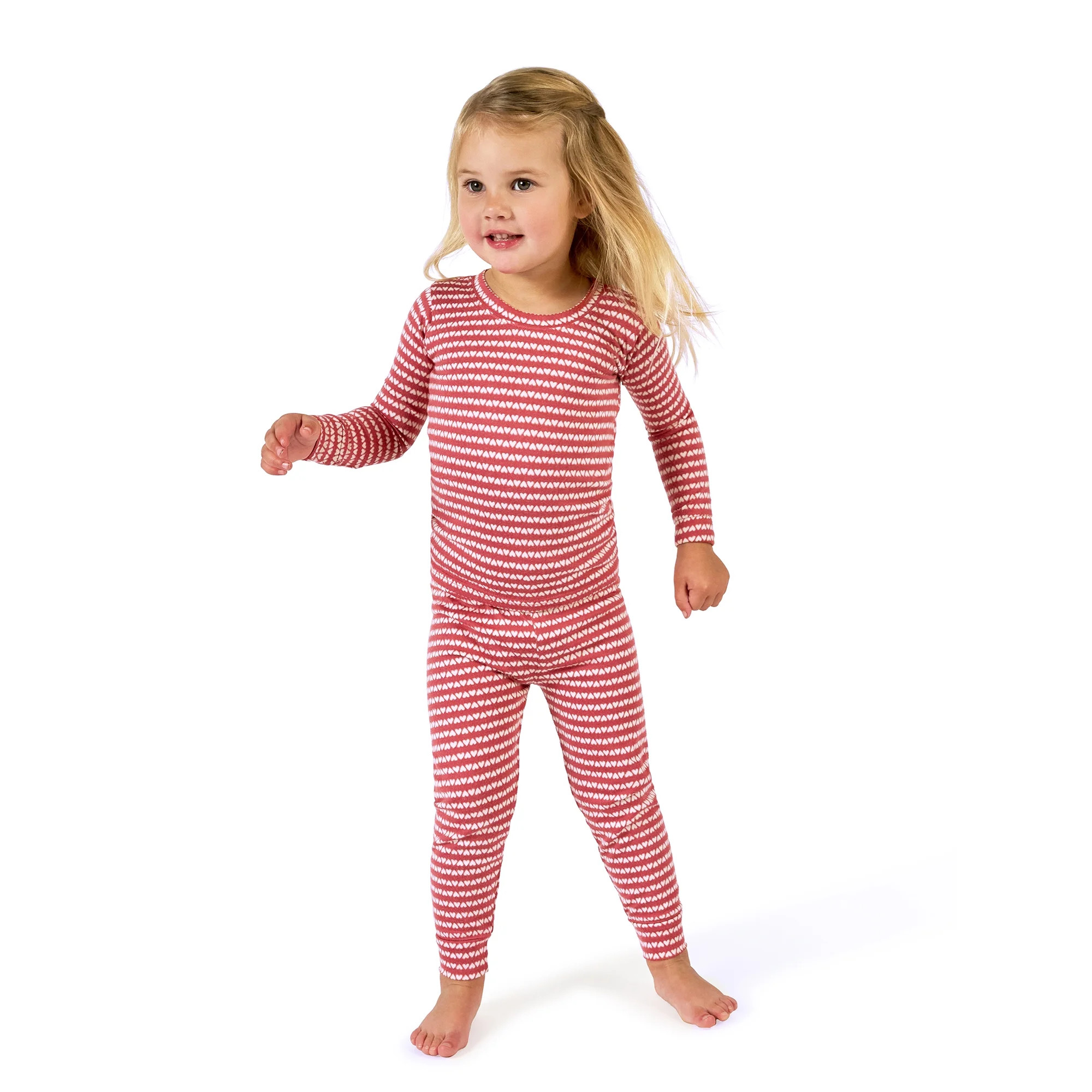 Modern Moments by Gerber Toddler Valentine´s Day Pajama Set, 2-Piece, Sizes 12M-5T | Walmart (US)
