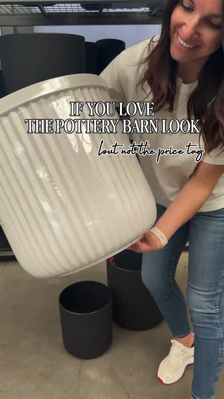 Everyone thinks this is Pottery Barn
but it’s one of my favorite swaps I’ve found

Comment SHOP and I’ll send it