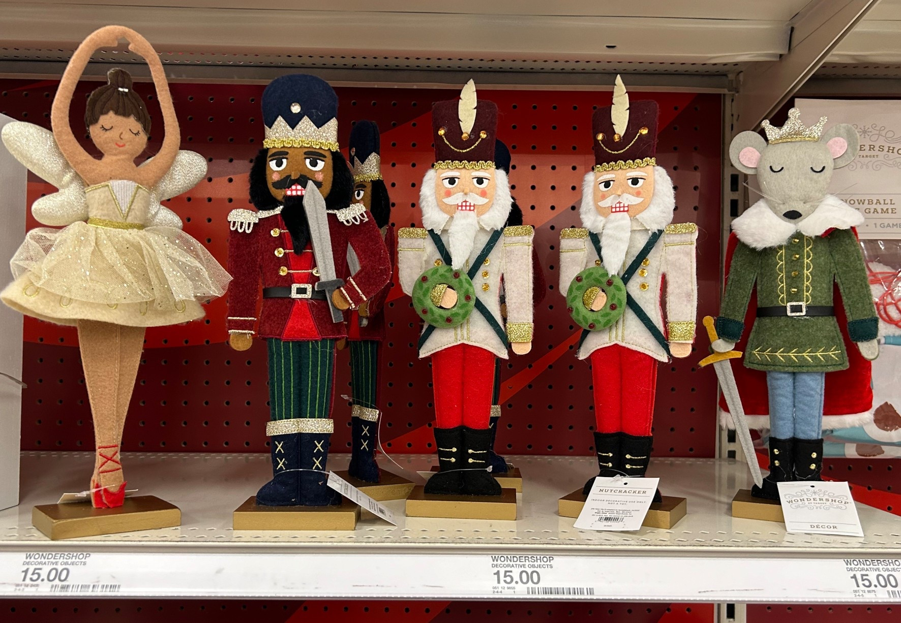 Wondershop felt nutcrackers 

#LTKHoliday #LTKHome #LTKSeasonal