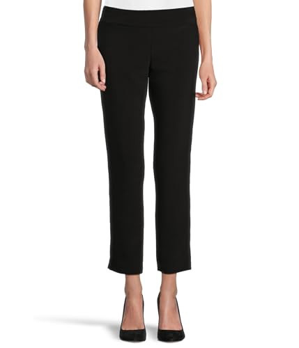 Krazy Larry Women's Pull On Microfiber Ankle Pants, Black | Amazon (US)