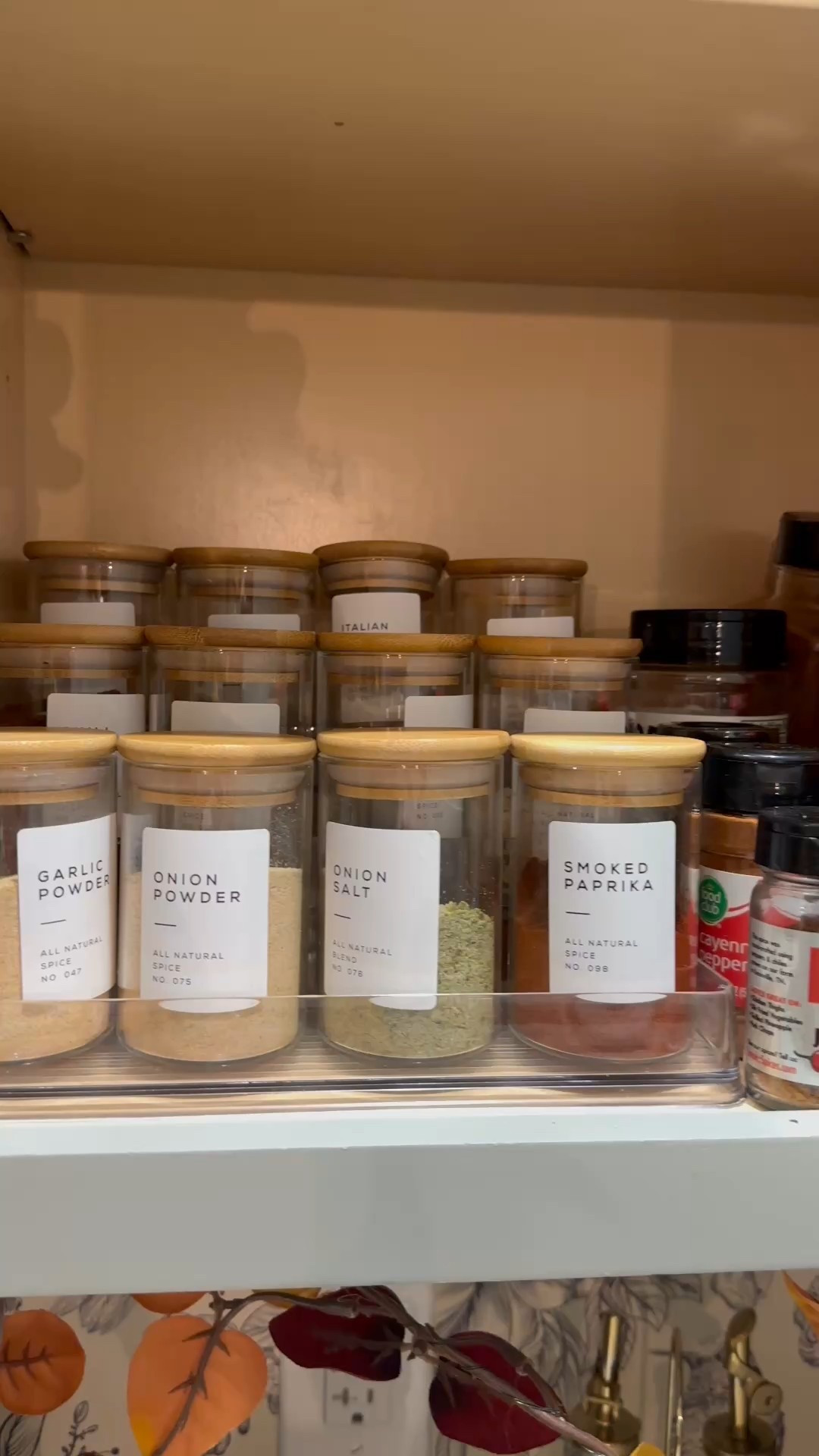 Love these glass spice jars! They are a great size and helps keep organize my cabinet! 

#LTKHome #LTKFindsUnder50 #LTKSaleAlert