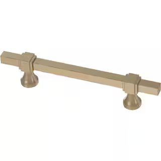 Liberty Stepped Square Adjusta-Pull 1-3/8 to 6-5/16 in. (35-160 mm) Champagne Bronze Adjustable C... | The Home Depot
