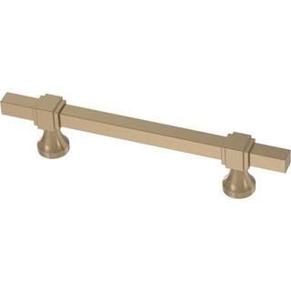 Liberty Stepped Square Adjusta-Pull 1-3/8 to 6-5/16 in. (35-160 mm) Champagne Bronze Adjustable C... | The Home Depot