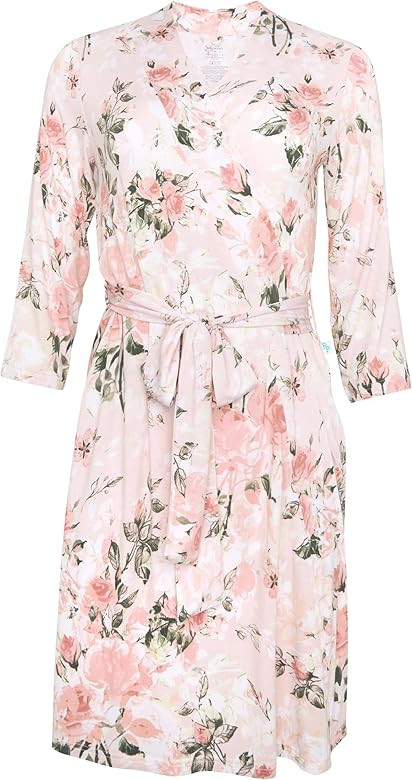 Posh Peanut Mommy Robe for Maternity, Labor Delivery Soft Nursing Lounge Wear, Viscose from Bambo... | Amazon (US)