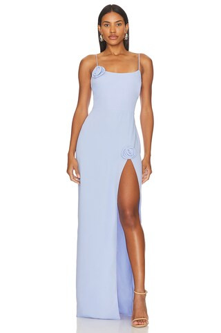 X Revolve Talena Rose Gown in English Lavender | Revolve Clothing (Global)