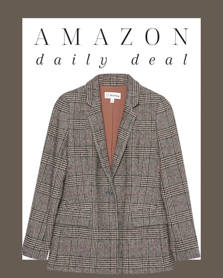 Amazon daily deal 🖤 this blazer is 33% off now! Dress it down with a casual t shirt or pair with dress slacks for the office! 

Blazer, women’s blazer, women’s jacket, casual fashion, business casual, work wear, sale find, Amazon sale, sale, sale alert, Womens fashion, fashion, fashion finds, outfit, outfit inspiration, clothing, budget friendly fashion, summer fashion, spring fashion, wardrobe, fashion accessories, Amazon, Amazon fashion, Amazon must haves, Amazon finds, amazon favorites, Amazon essentials #amazon #amazonfashion

#LTKstyletip #LTKworkwear #LTKsalealert