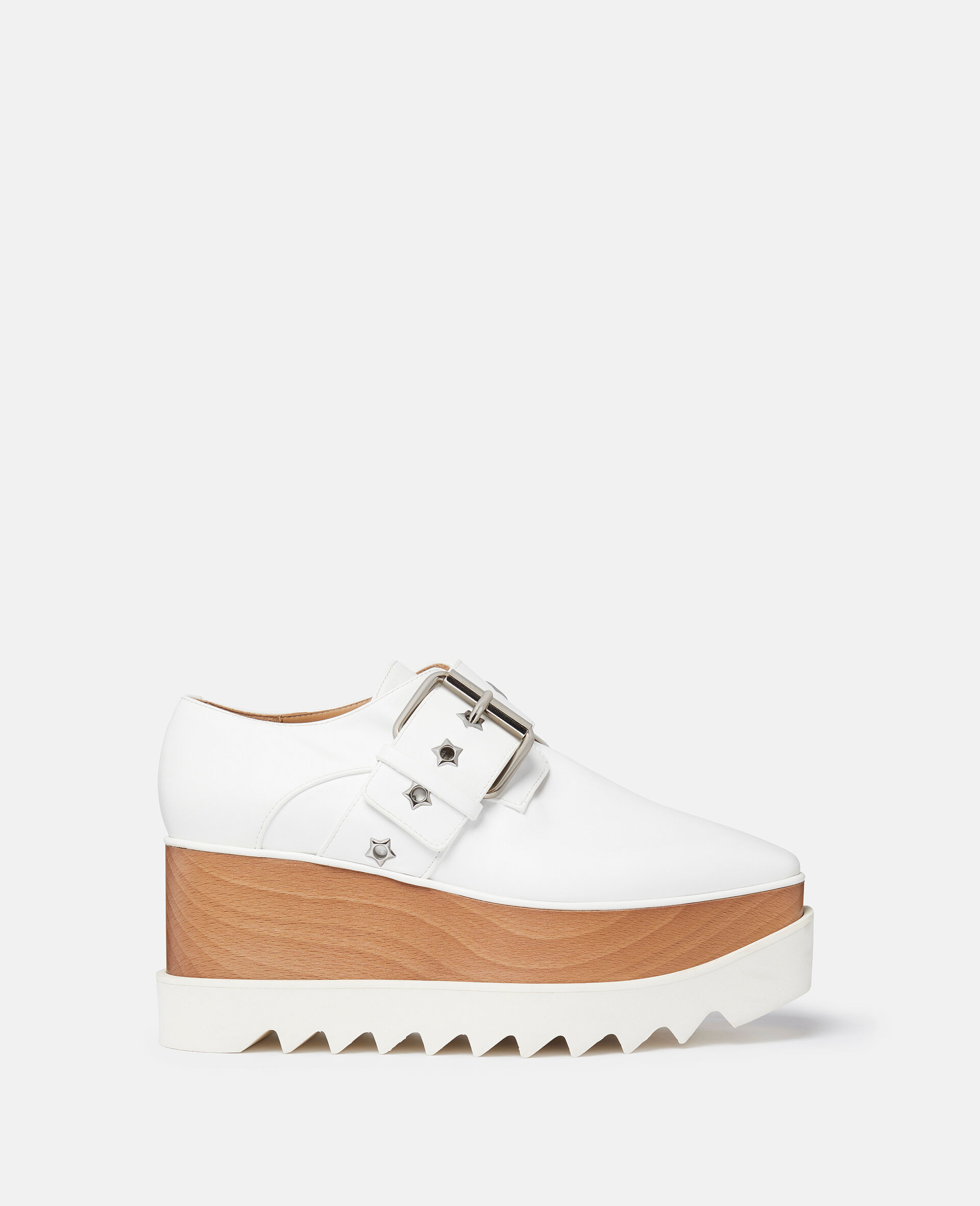 Elyse Star-Studded Buckle Platform Shoes | Stella McCartney US