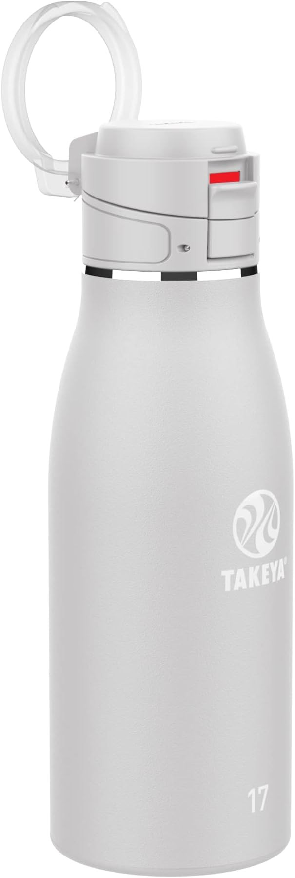 Takeya Traveler Insulated Coffee Mug, Leak Proof Lid, BPA Free, 17 Ounce, Dodgeball Grey | Amazon (US)
