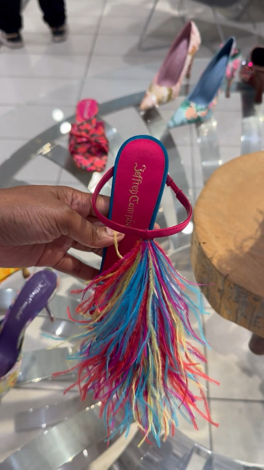 Shoes with a statement fun feathers @nordstrom.designer

#LTKWedding #LTKU #LTKOver40