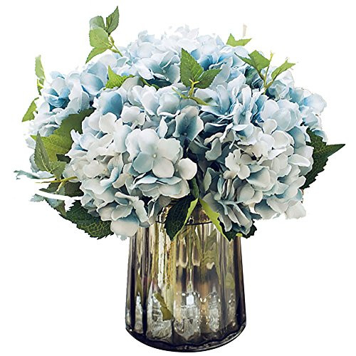 Felice Arts Artificial Silk Flowers California Hydrangea Bouquet Summer Floral Arrangement for Weddi | Amazon (US)