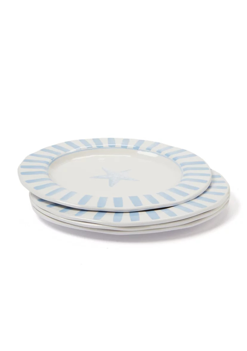 Set of 4 Melamine Salad Plates | Belk