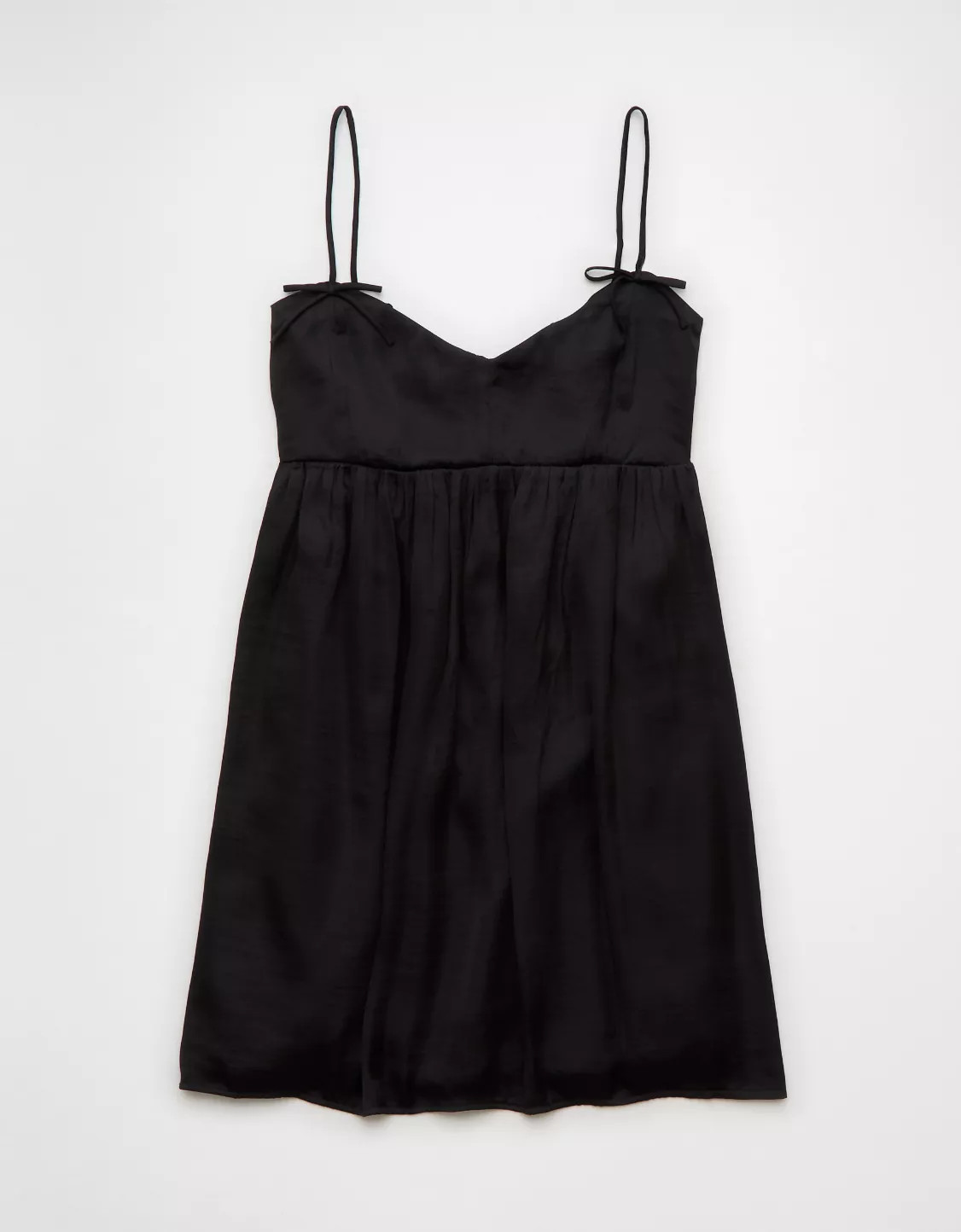 AE Babydoll Satin Look Slip Dress | American Eagle Outfitters (US & CA)