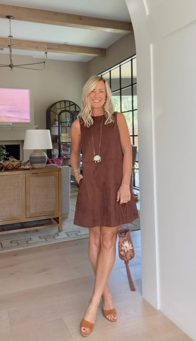 How darling is this suede dress? Obsessed with this look for fall!
Dress: xs

#LTKSaleAlert #LTKOver40 #LTKSeasonal