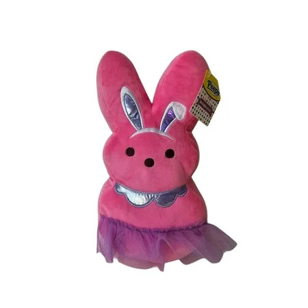 12 Inch Peeps Pink and Purple Ballerina Easter Bunny Plush | Walmart (US)