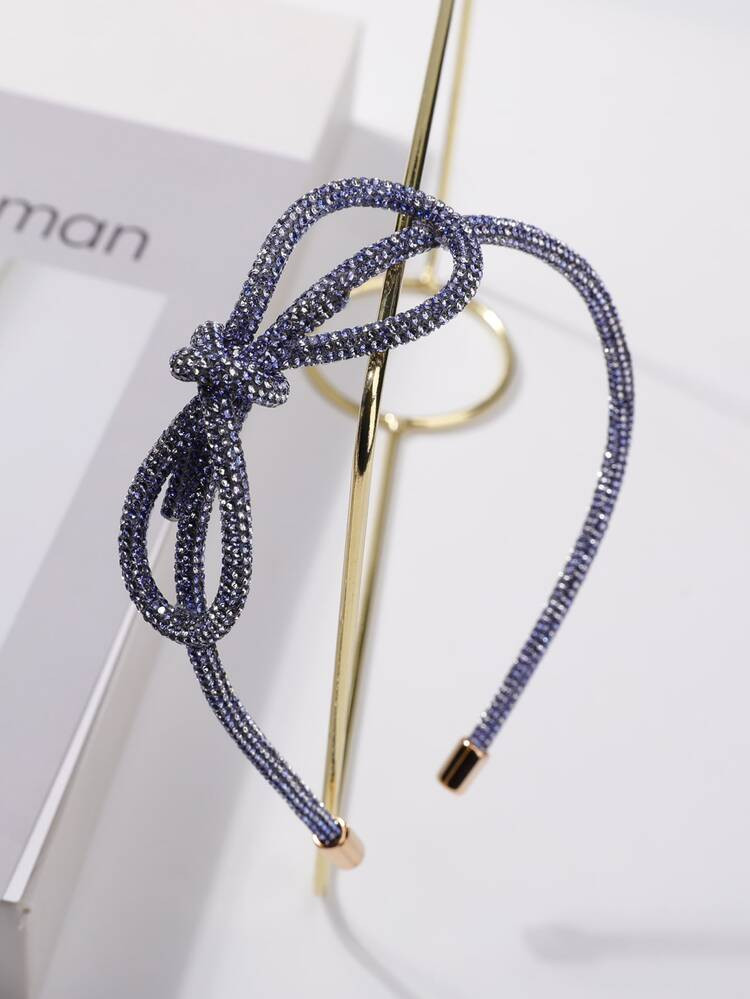 Rhinestone Bow Decor Headband | SHEIN