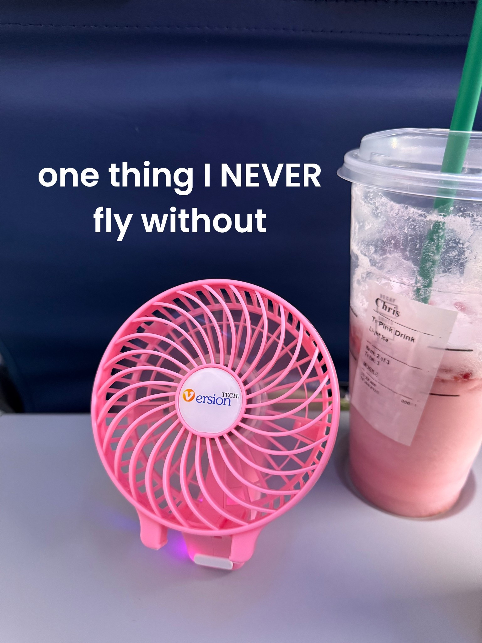 I canNOT handle sitting on the tarmac with zero airflow and this powerful little folding fan saves me every time. It has 3 speeds and it’s rechargeable with the same charger as my iPhone 🪭

#LTKTravel