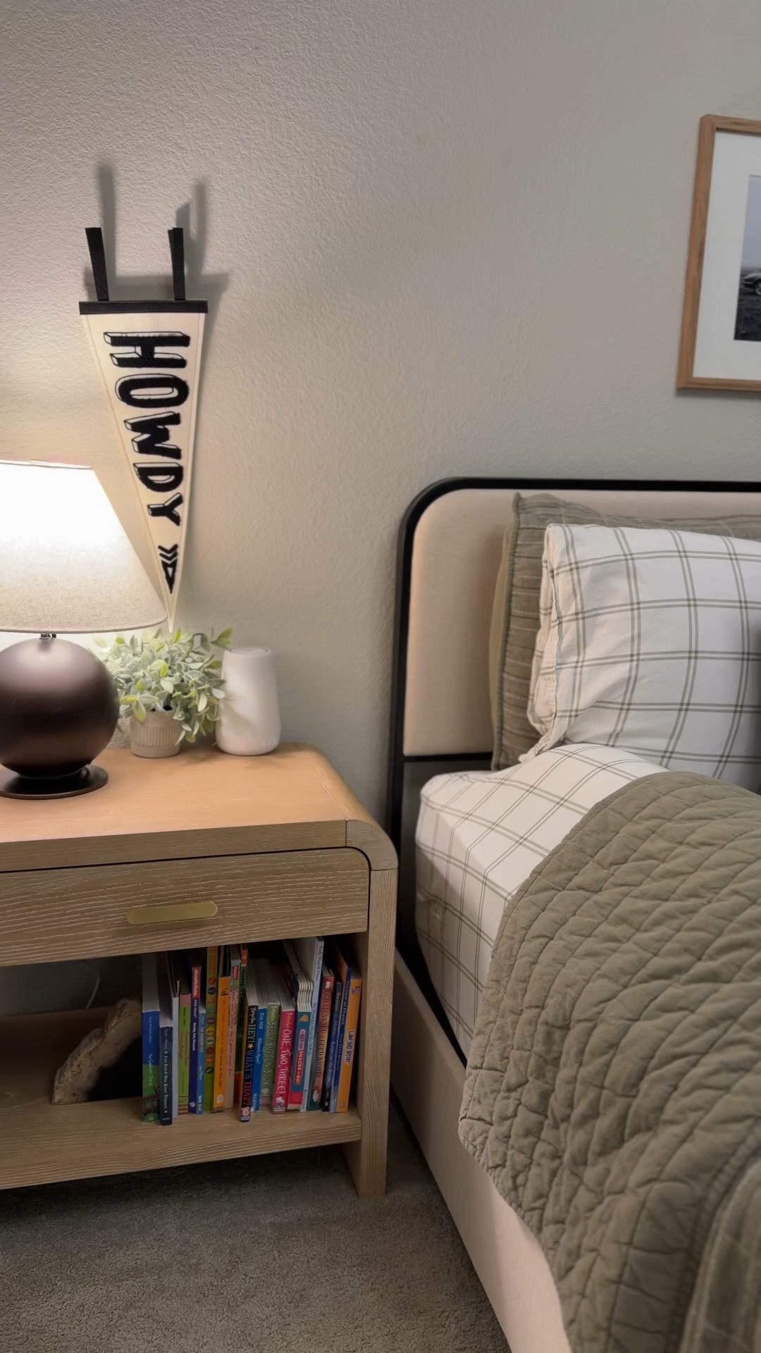 Big boy room for a toddler. His bedding is all Amazon and target. It’s modern, yet youthful, and we added a little western flare. The Porsche and horse print may be his favorite part!

#LTKmomlife #LTKHome #LTKKids