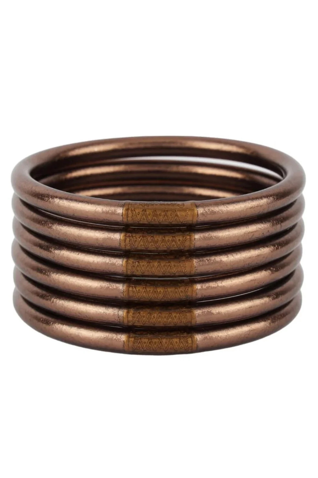 BudhaGirl Meteorite Bangle Bracelets Set Of 6 | The Willow Tree