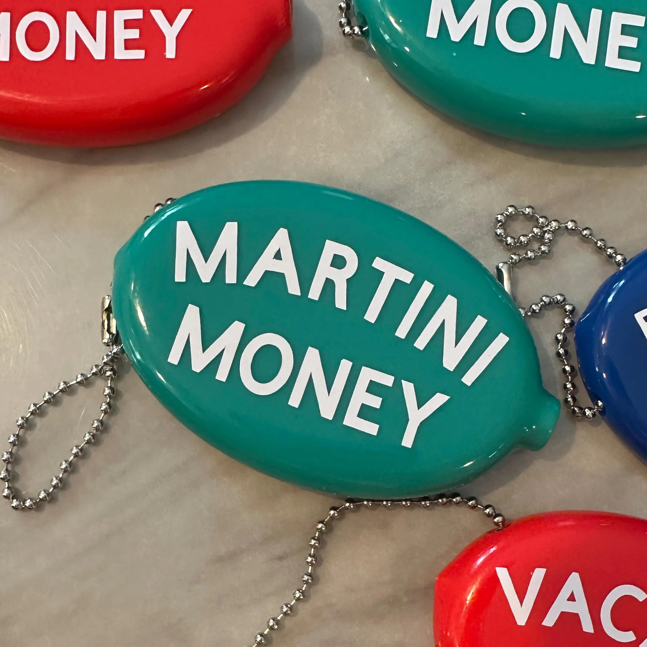 Martini Money Retro Rubber Squeeze Coin Purse Keychain: Silicone Bag Charm | Etsy (Global)