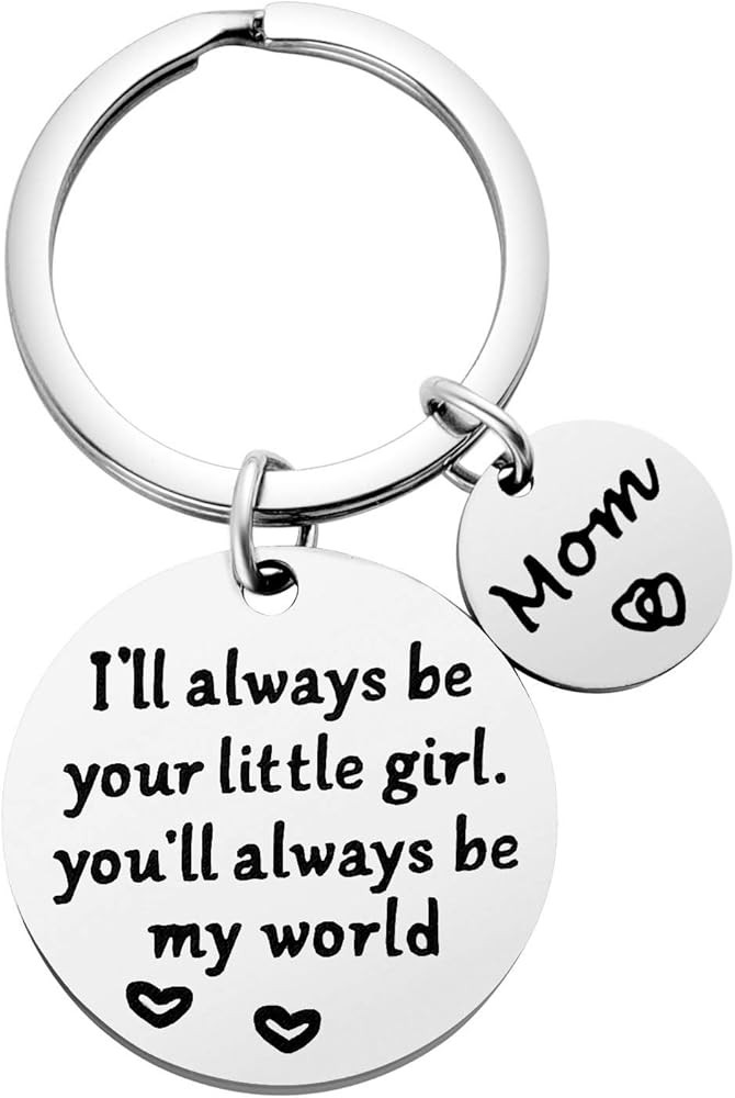 Mother’s Day Gifts, Mom Gifts from Daughter for Birthday, I'll Always Be Your Little Girl, You ... | Amazon (US)