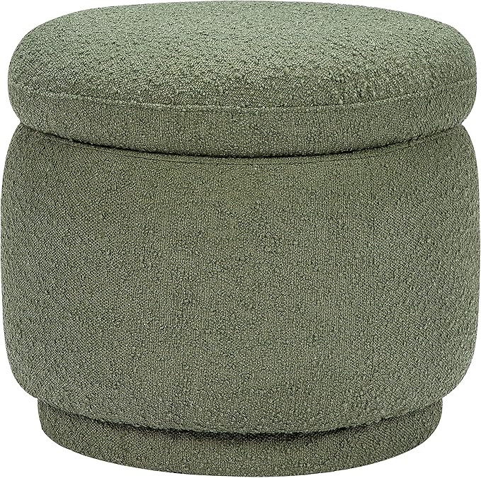 Babyletto Enoki Storage Ottoman in Olive Boucle, Greenguard Gold Certified and CertiPUR-US Certif... | Amazon (US)