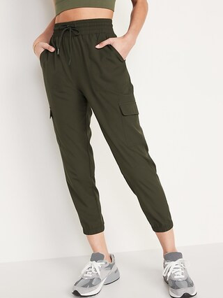 High-Waisted StretchTech Cargo Jogger Pants for Women | Old Navy (US)