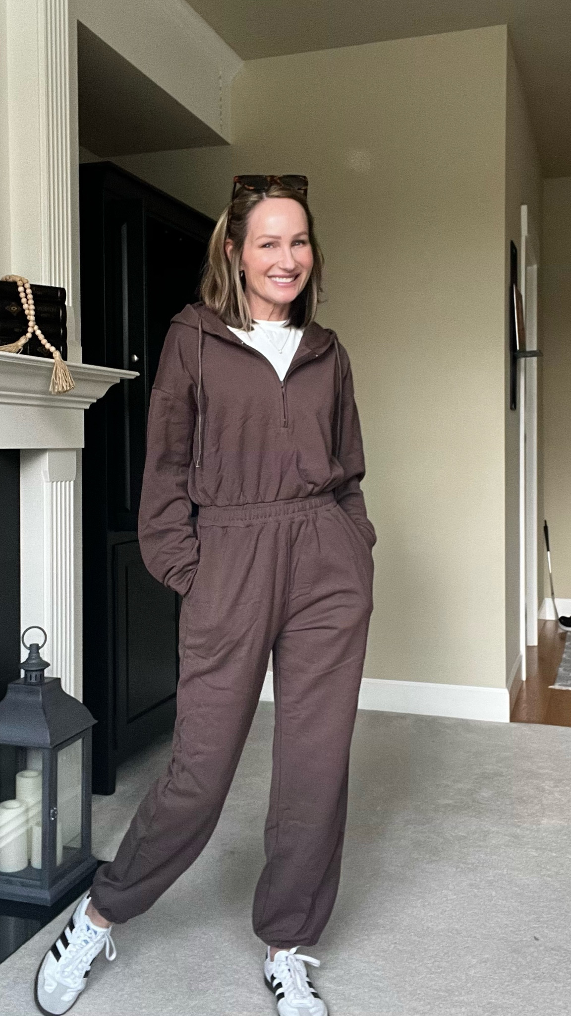 Love this cute jumpsuit!!

#LTKOver40 #LTKFindsUnder50 #LTKSeasonal