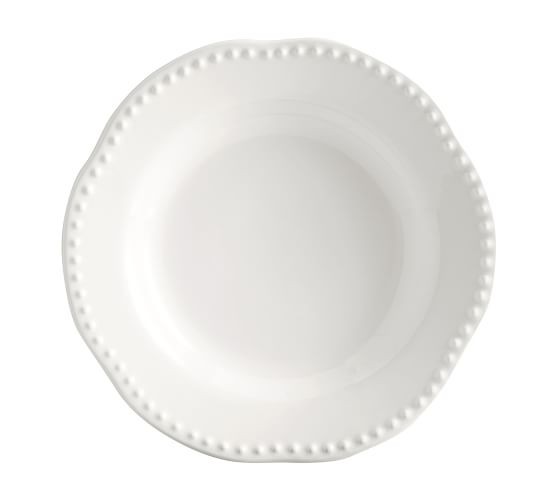 Emma Salad Plate - White | Pottery Barn (US)
