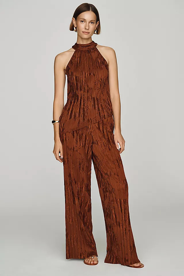 Ribbed Crinkle Pants | Anthropologie (US)