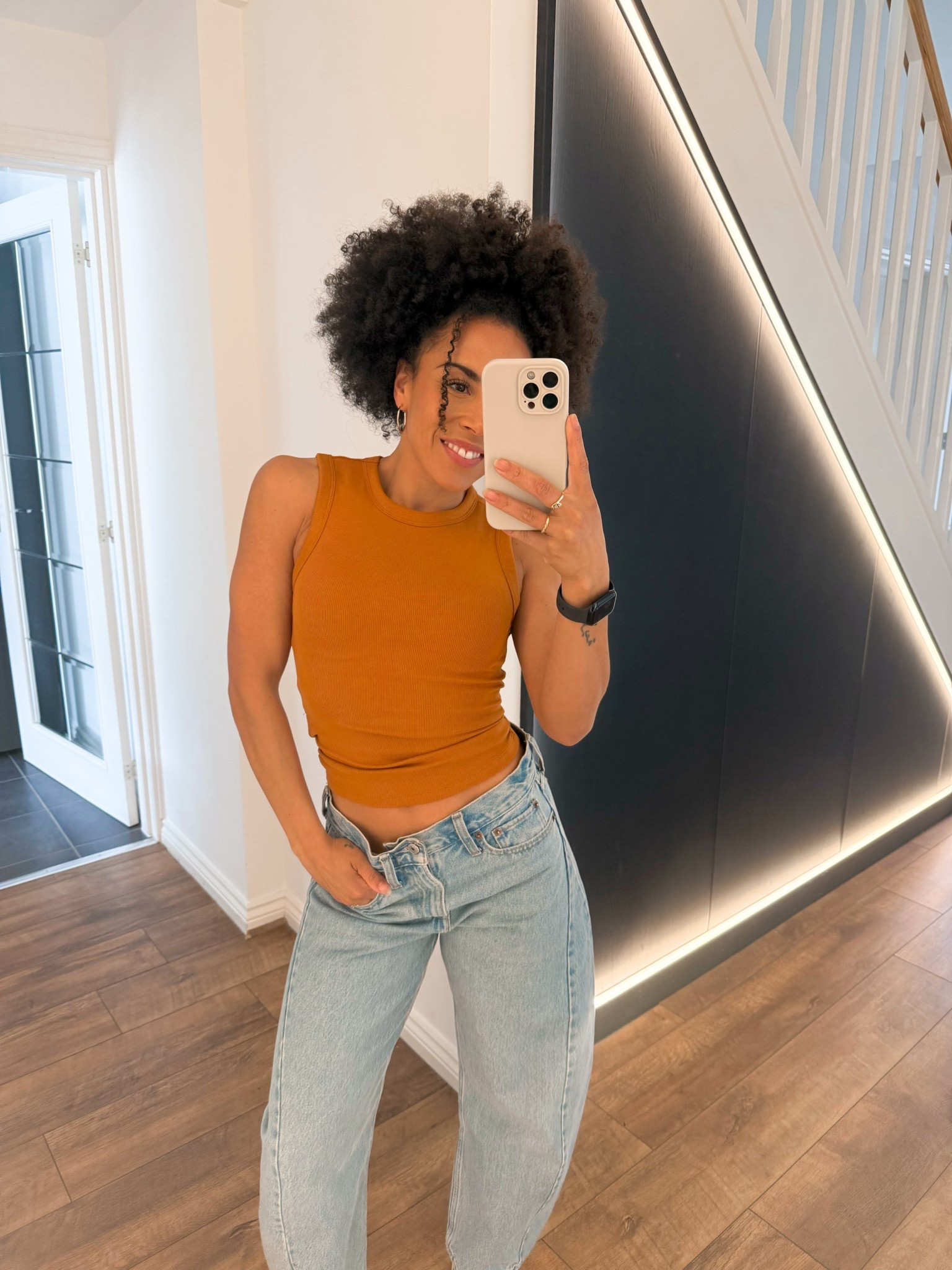 Sundays vibe 🧡
Obsessed with these jeans, and love the colour of this vest! 

#vest #jeans #barrelljeans #springoutfit #airportoutfit 

#LTKuk #LTKsummer #LTKspring