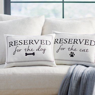 Reserved For Pet Pillow | Grandin Road